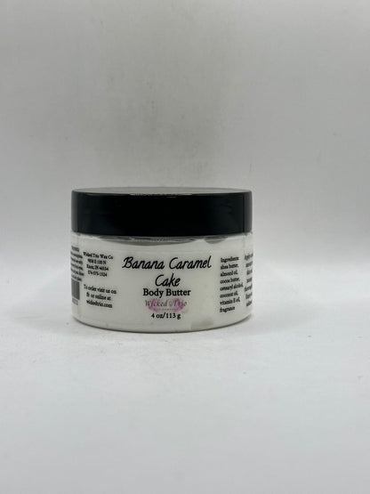 Banana Caramel Cake Body Butter