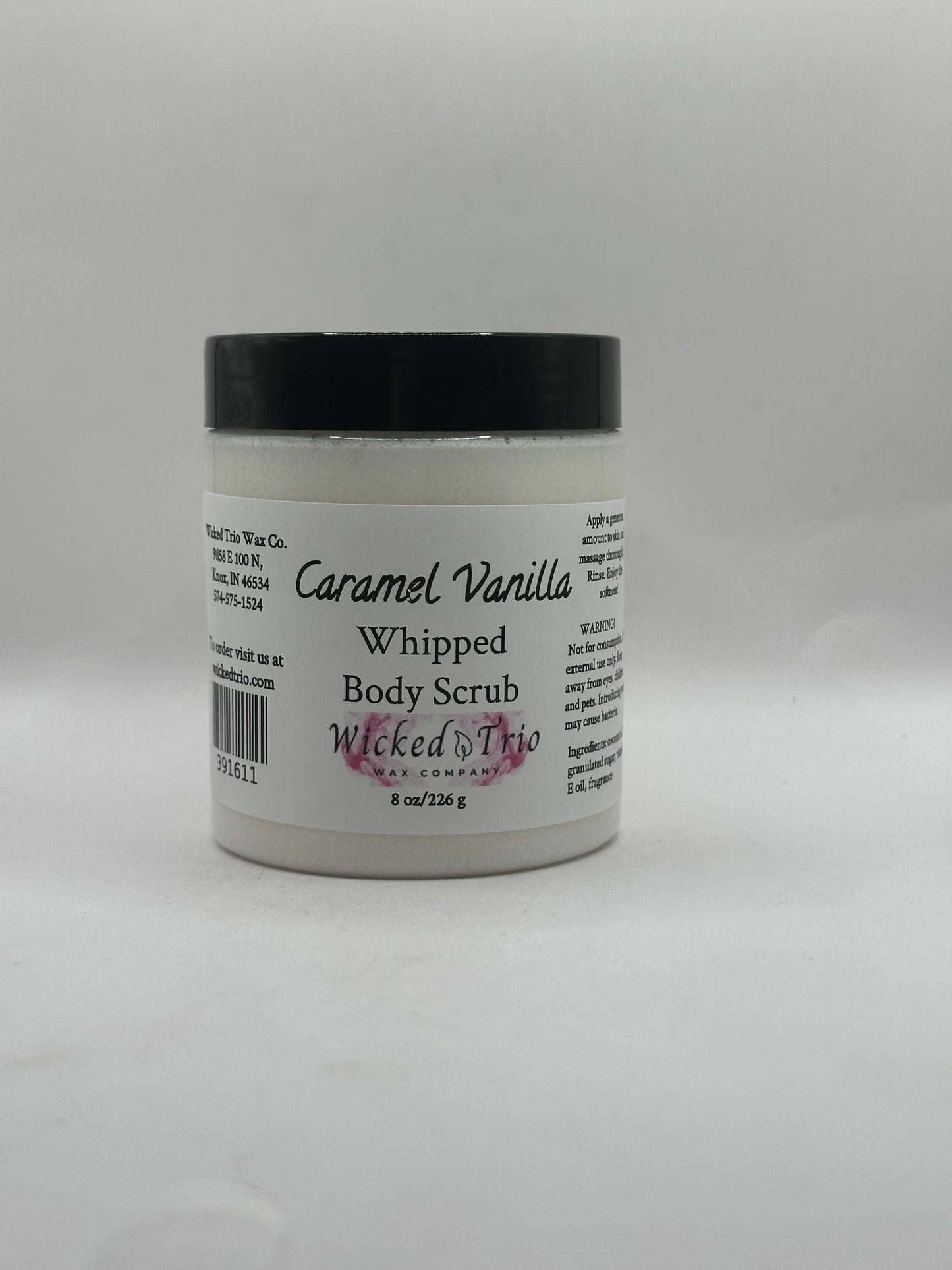 Caramel Vanilla Whipped Body Scrub