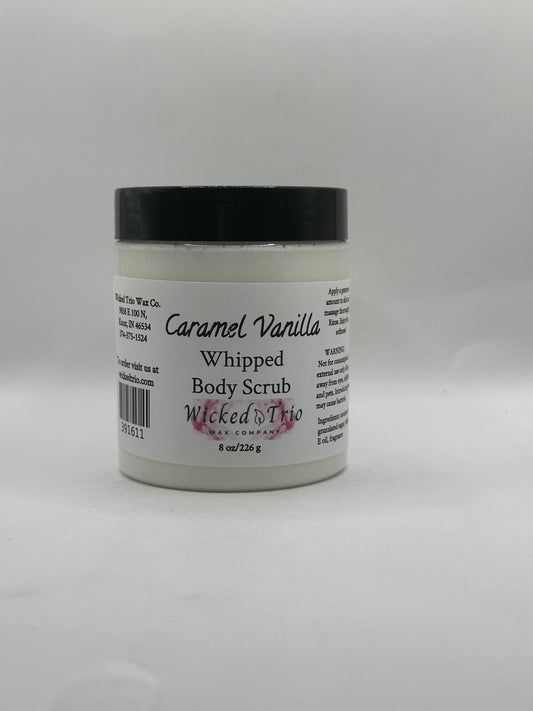 Caramel Vanilla Whipped Body Scrub