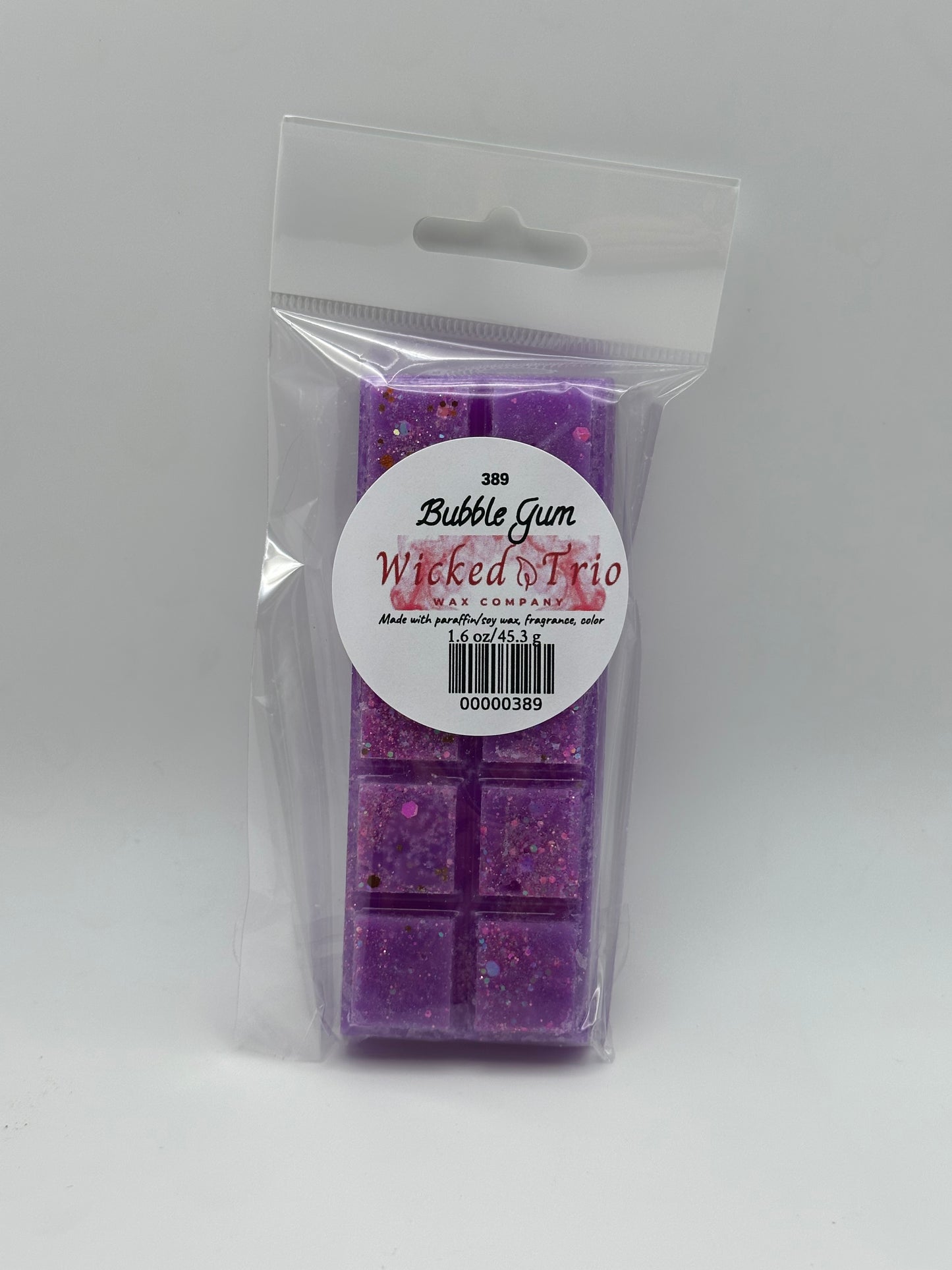 389 Bubble Gum Wax Melt