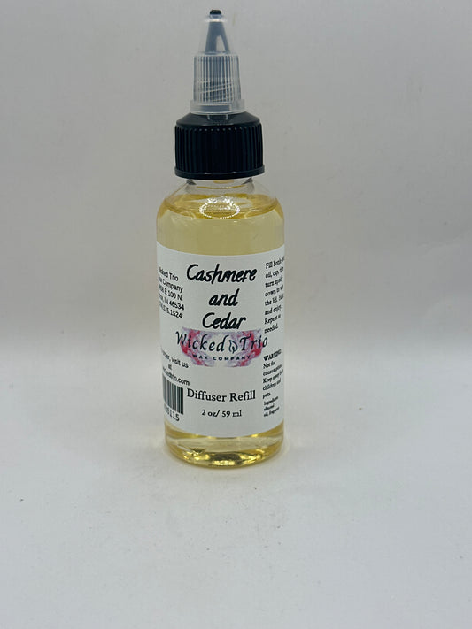 Cashmere and Cedar Diffuser Oil