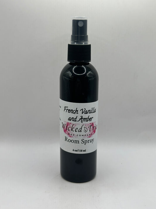 French Vanilla and Amber Room Spray