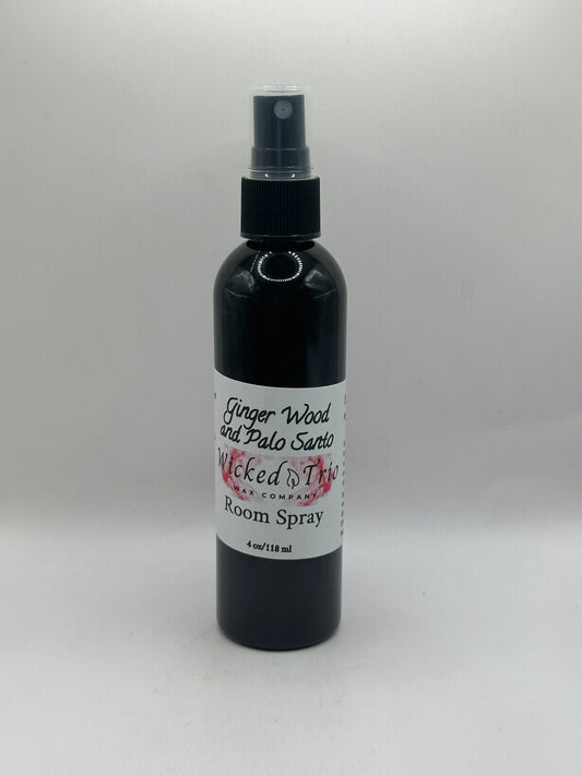 Ginger Wood and Palo Santo Room Spray