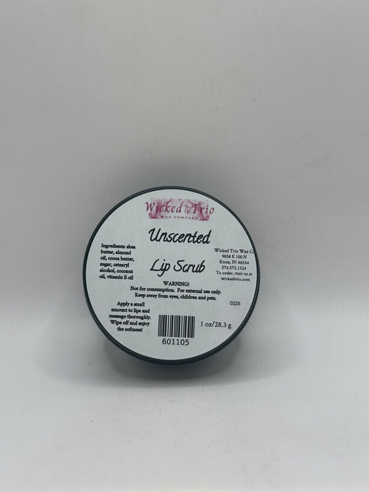 Unscented Lip Scrub