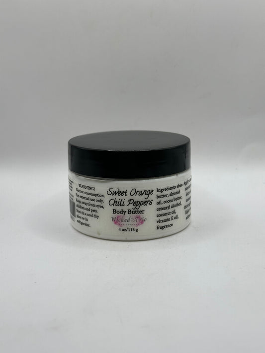 Sweet Orange Chili Peppers Body Butter