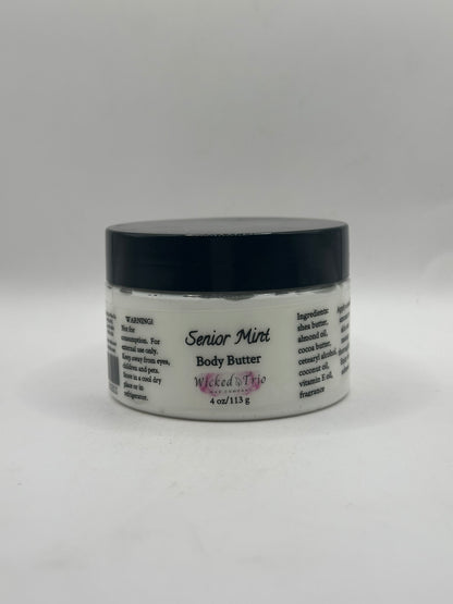 Senior Mint Body Butter