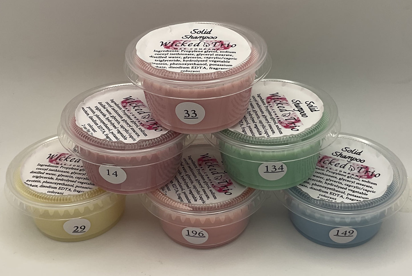 Solid Shampoo and Conditioner Set (perfume)