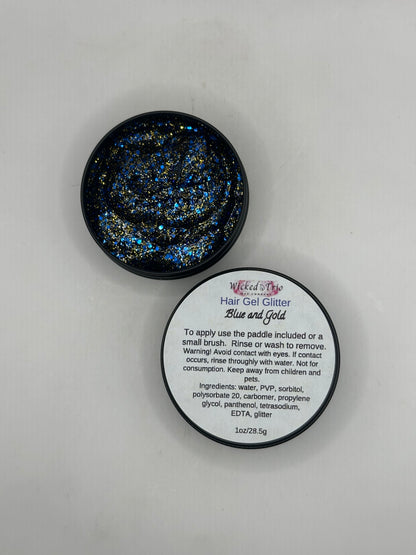 Glitter Hair Gel
