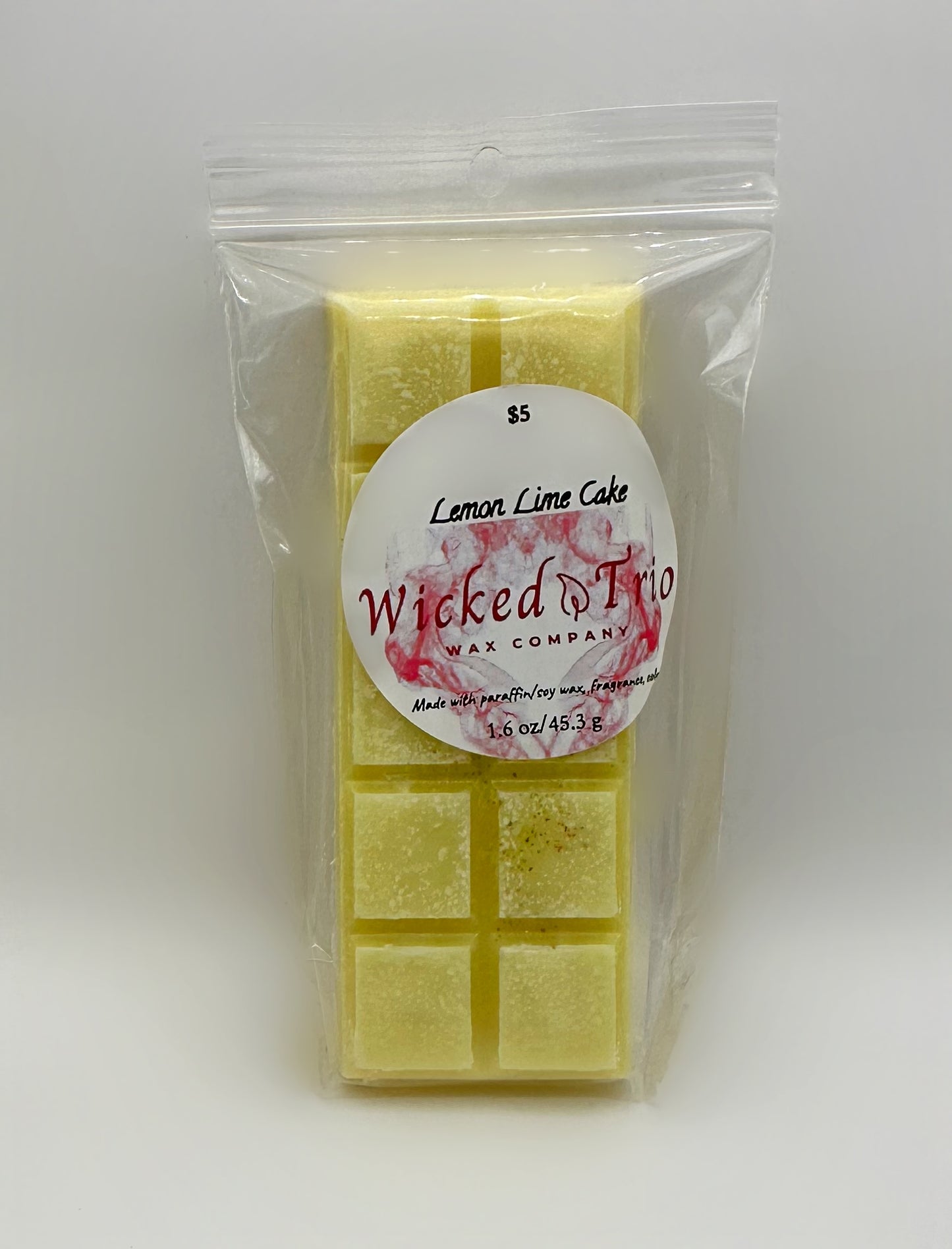 Lemon Lime Cake Wax Melt