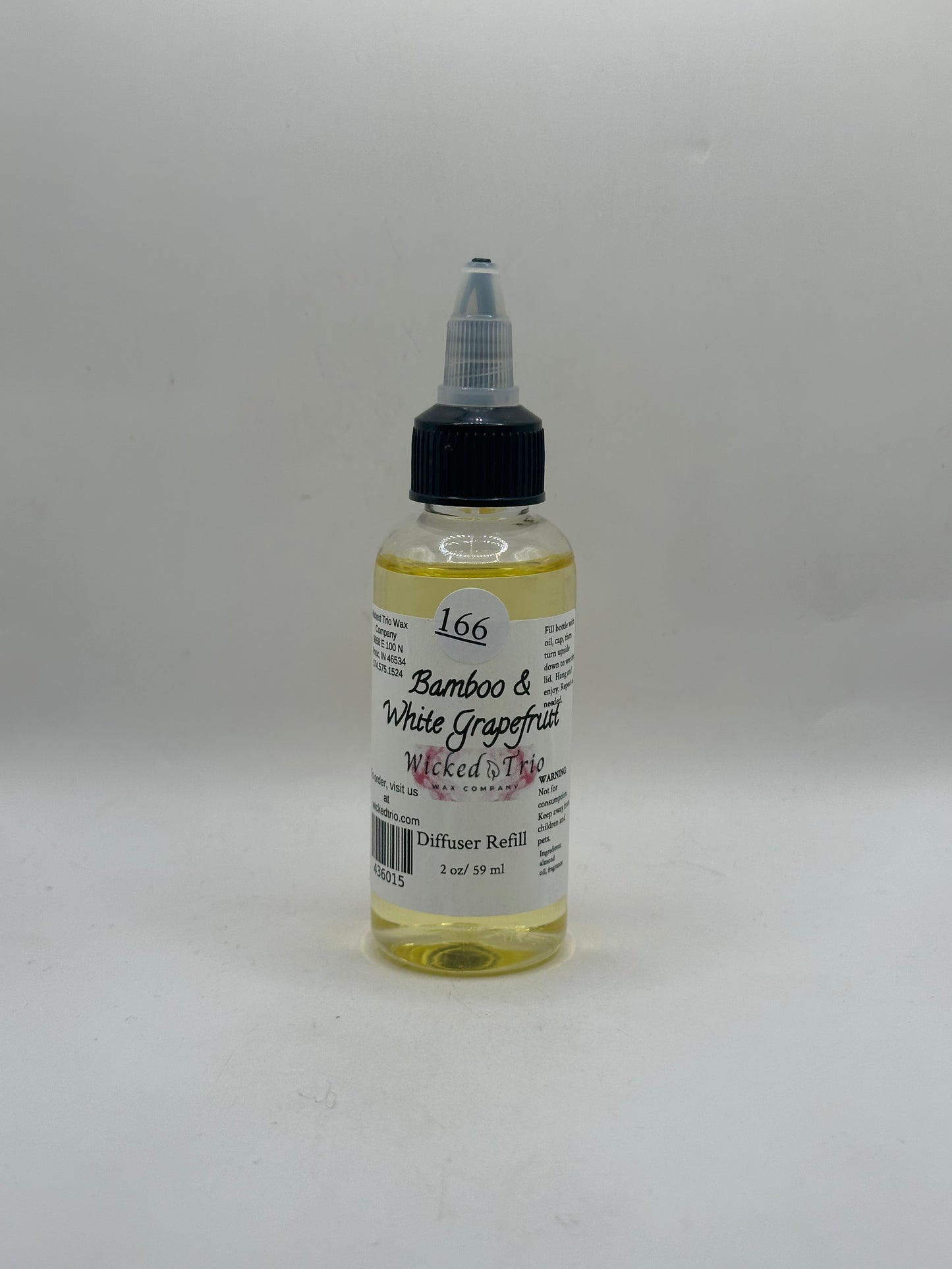 Bamboo and White Grapefruit Diffuser Oil 166