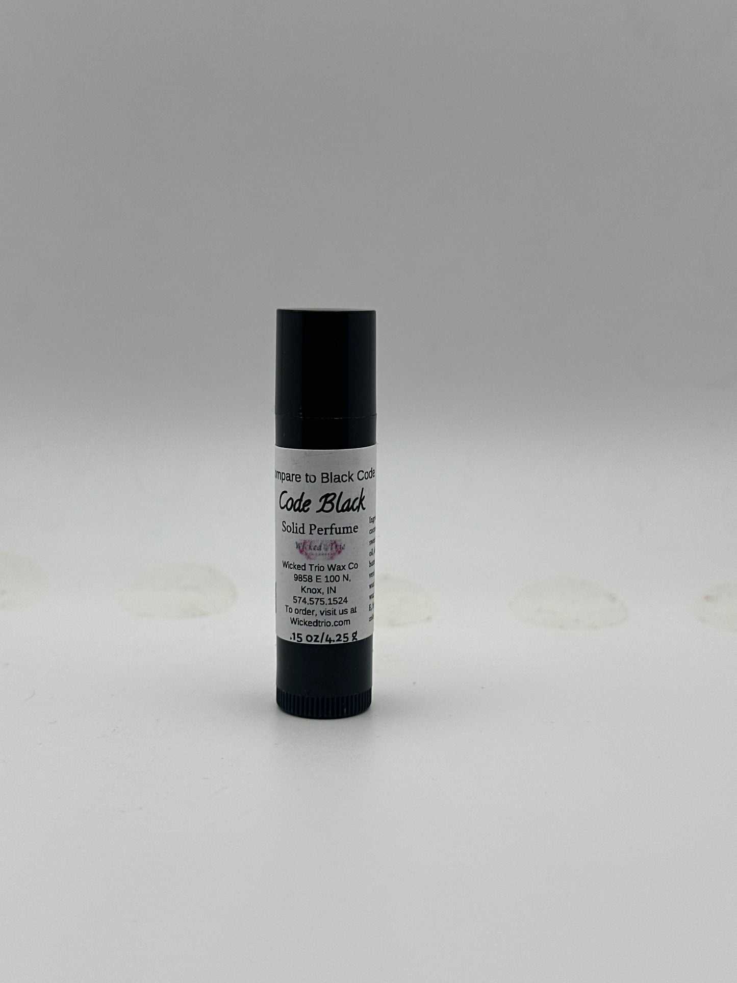 Black Code Type Solid Perfume