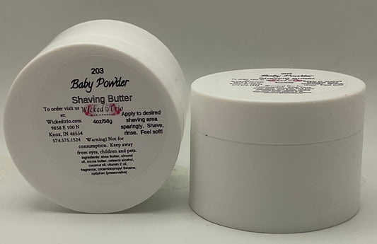 203 Baby Powder Shaving Butter