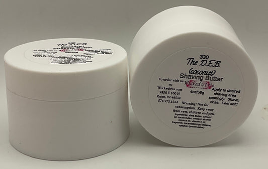 330 The D.E.B. (coconut) Shaving Butter