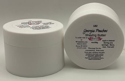 182 Georgia Peaches Shaving Butter