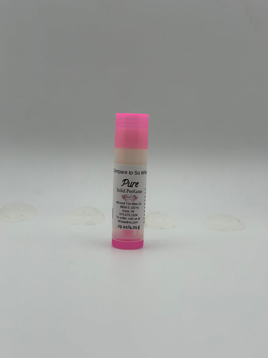 So White Type Solid Perfume